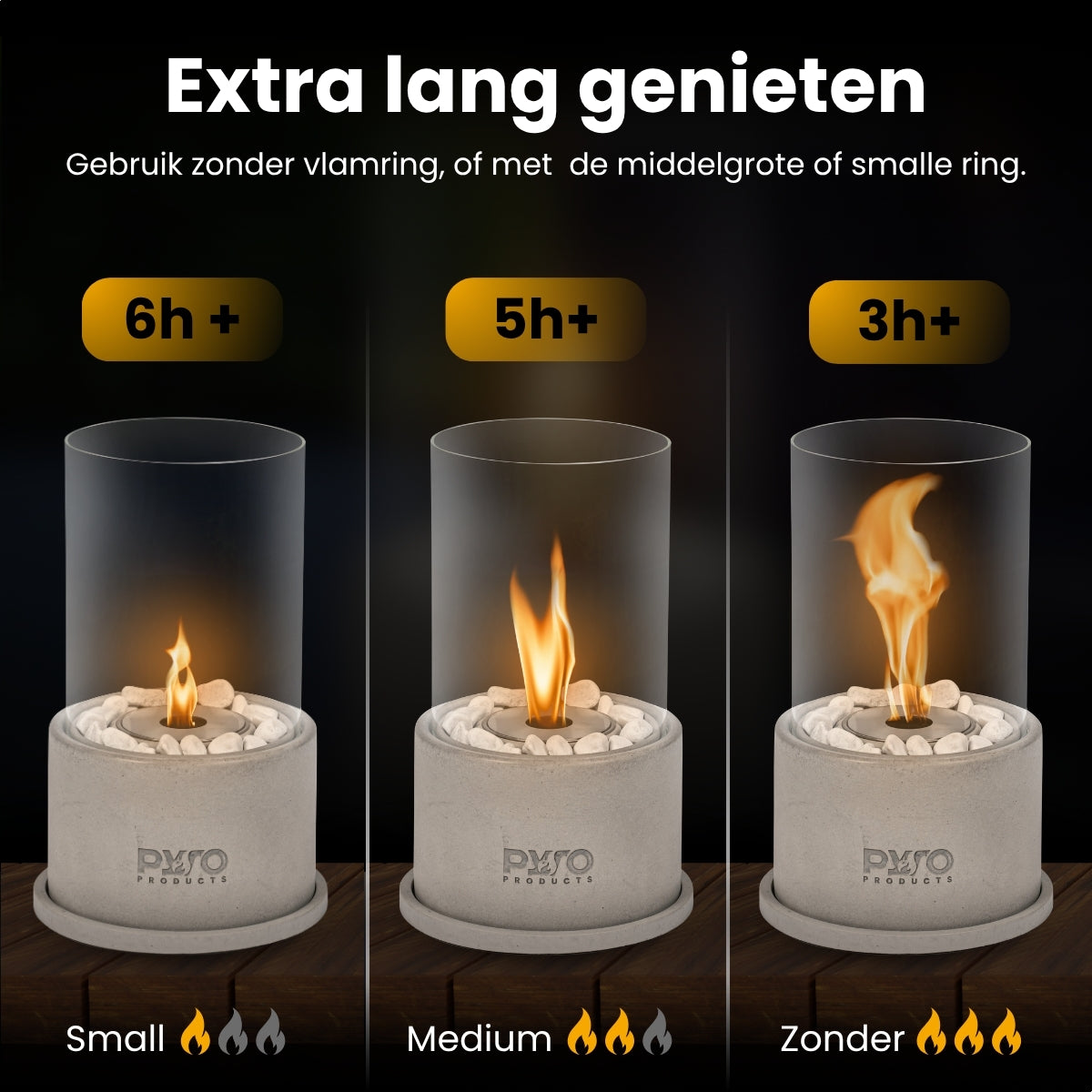 PyroProducts® Tafelhaard Cementwit - PyroProducts