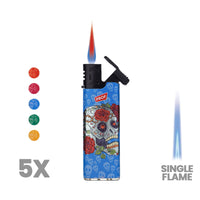 5x Prof Slidecap 3D Skull Aansteker