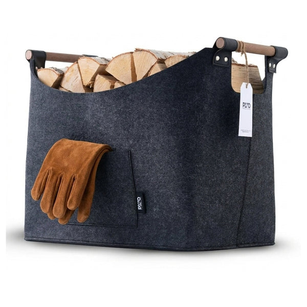 Felt Log Basket (60 Litres)