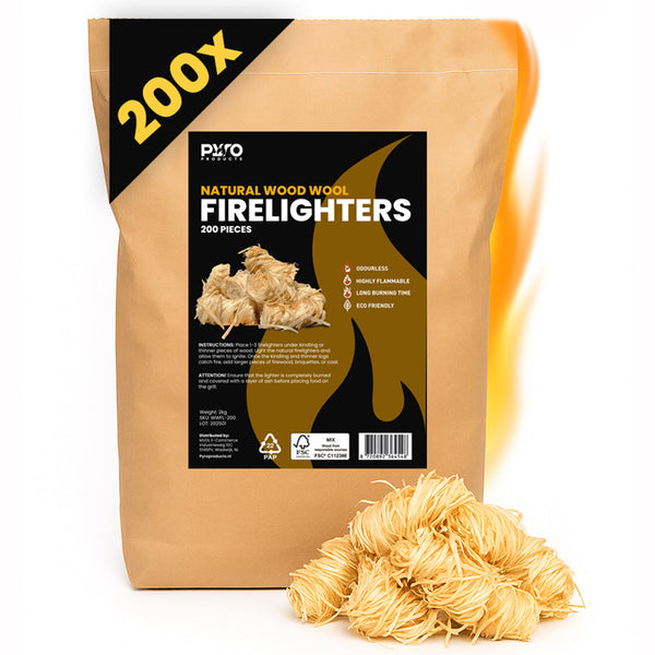 Aanmaakwokkels 2 kg (200 stuks)
