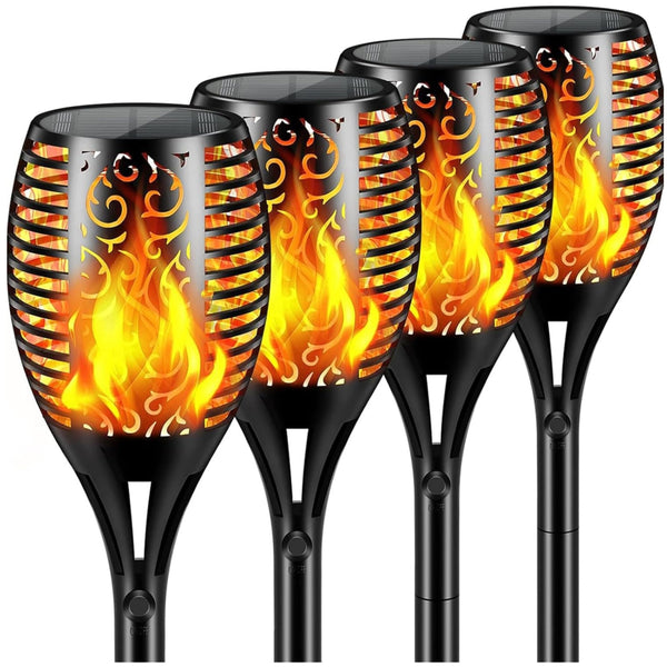 Solar Tuinfakkels (set van 4)